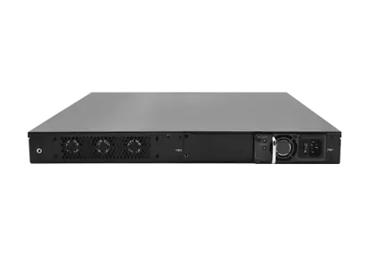 L3 interruptor gerenciado 48xGE RJ45, 4x10G SFP fonte de alimentação de troca a quente redundante