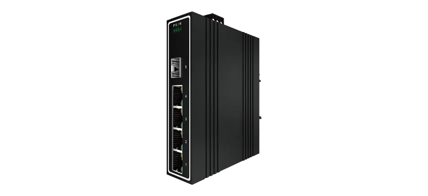 Interruptor de PoE gerenciado industrial 4x40/100/1000Base-T 2x10/1000Base-X SFP Camada Din-Rail 2
