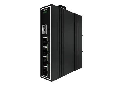 Interruptor de PoE gerenciado industrial 4x40/100/1000Base-T 2x10/1000Base-X SFP Camada Din-Rail 2