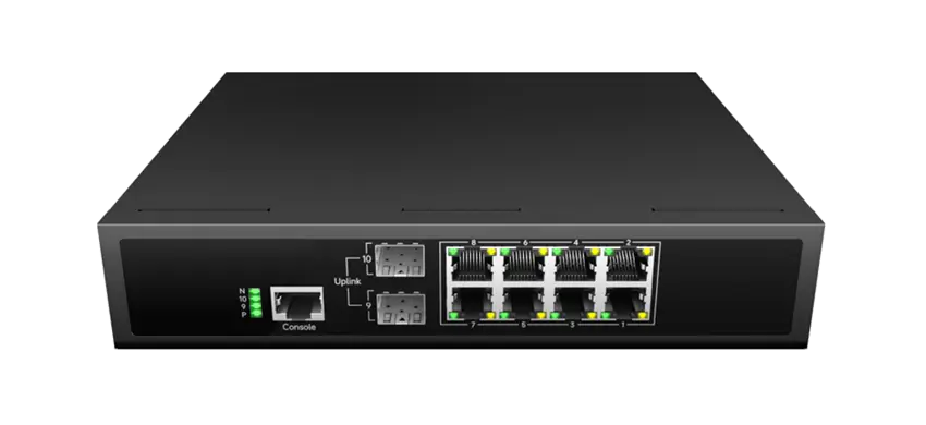 Interruptor Ethernet gerido L3 Lite 8x1G RJ45, 2x1G SFP