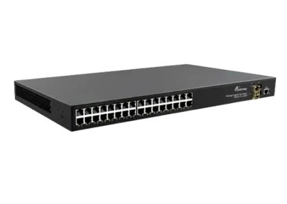 Layer2 Interruptor de PoE gerenciado 32x100/100/1000Base-T, 4xGigabit SFP