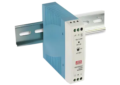 Fonte de alimentação de trilho DIN industrial de saída única de 20W