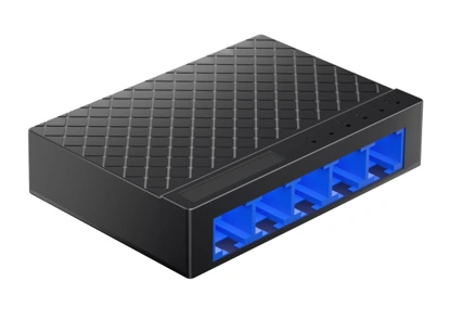 Interruptor Ethernet Gigabit 10/100/1000M de 5 portas
