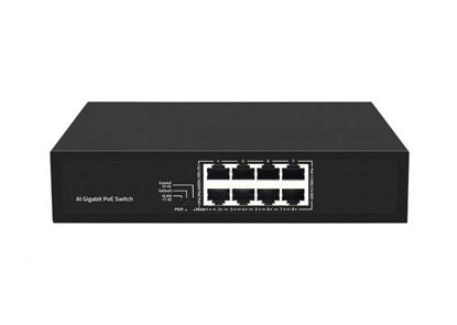 Interruptor de 8 portas Gigabit AI PoE