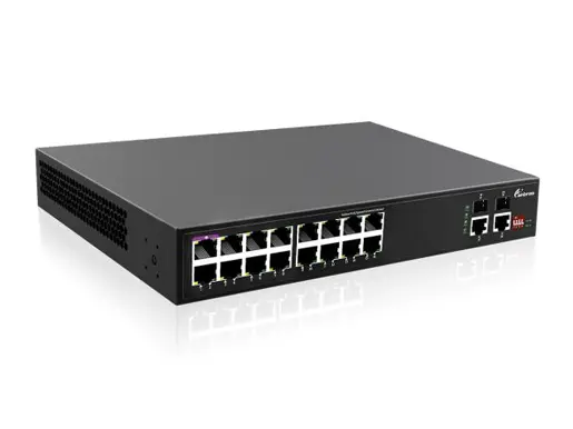 1000M RJ45 with PoE, 2x1000M SFP+2x1000M RJ45 Uplink