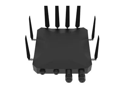 Router industrial 5G 1x1000M ETH WAN/LAN, 1x1000M ETH LAN 2 slot Micro-SIM & 2.4GHz/5.8GHz WIFI Supp