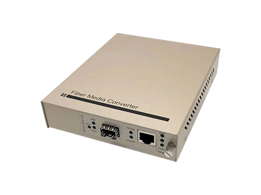 Conversor de mídia gerenciado autônomo 10/100/1000Base-TX a 100/1000Base-FX