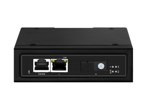 Conversor de mídia industrial-camada 3 Lite gerenciada