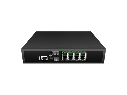 Camada 3 Lite comutador Ethernet gerenciado 2xGigabit SFP 8x100/100/1000Base-T