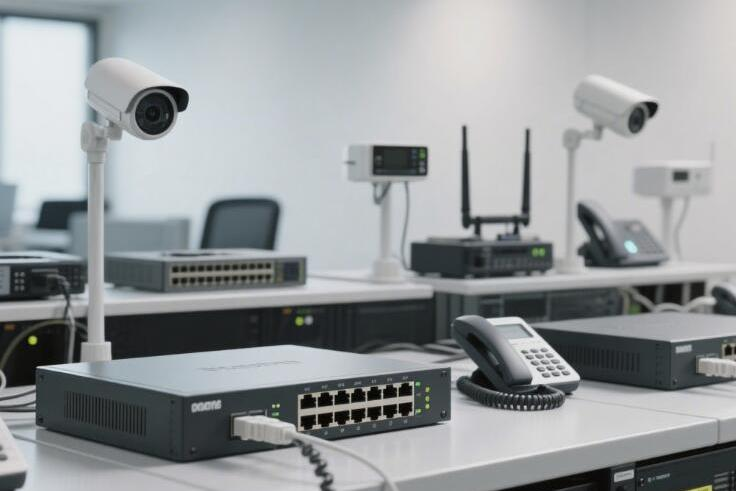 Qual é a diferença entre um switch PoE AI gigabit e um switch PoE?