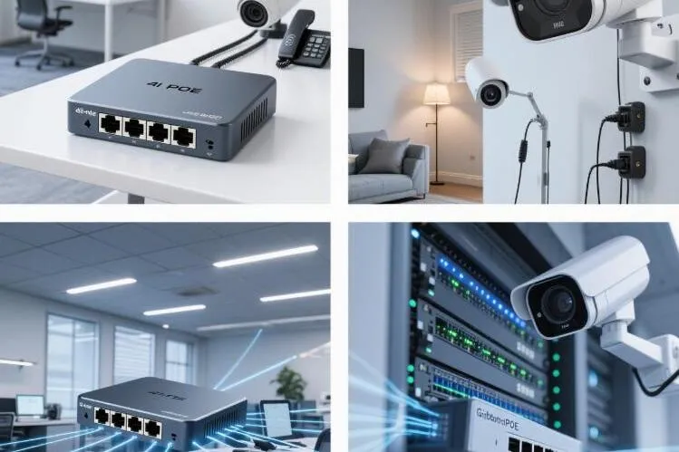 Casos de uso para switches de rede AI