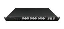 Switch Ethernet gerenciado da camada 3 24*10/100/1000/2500M RJ45, 6*1G/10G SFP