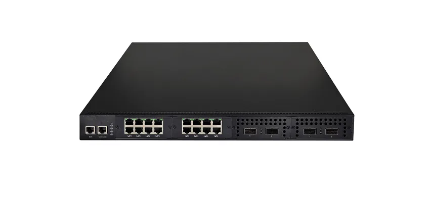 Camada 3 Lite comutador Ethernet gerenciado 16x100/100M/2.5G/5G/10G RJ45, 4x40G QSFP