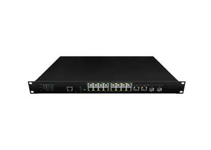 Camada 3 Ethernet Switch 16*10/100/1000/2500M RJ45, 2*1G/2.5G/5G/10G RJ45, 2*1G/10G SFP